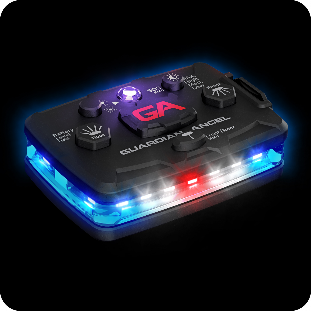 Guardian Angel Elite Series - Barre Lumineuse Sécurité Personnelle Magnétique Rechargeable